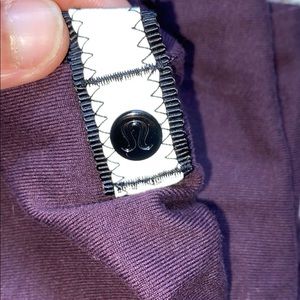 Plum lululemon infinity snap scarf